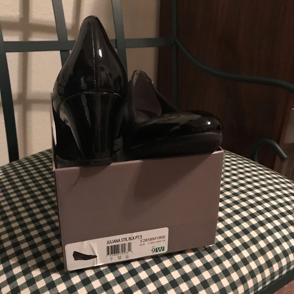 Black Wedge Shoes - Picture 4 of 5